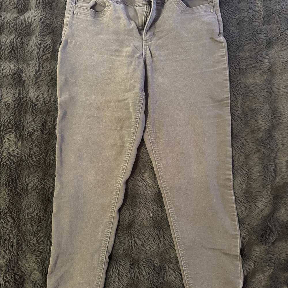 Democracy Women's Straight Leg Gray Jeans